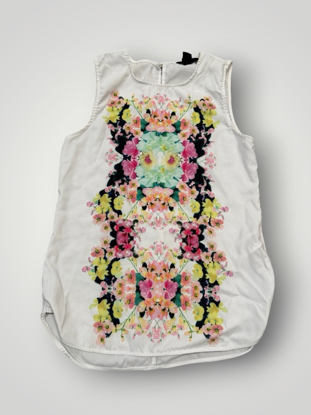 H&M Floral Sleeveless Blouse - Size 4